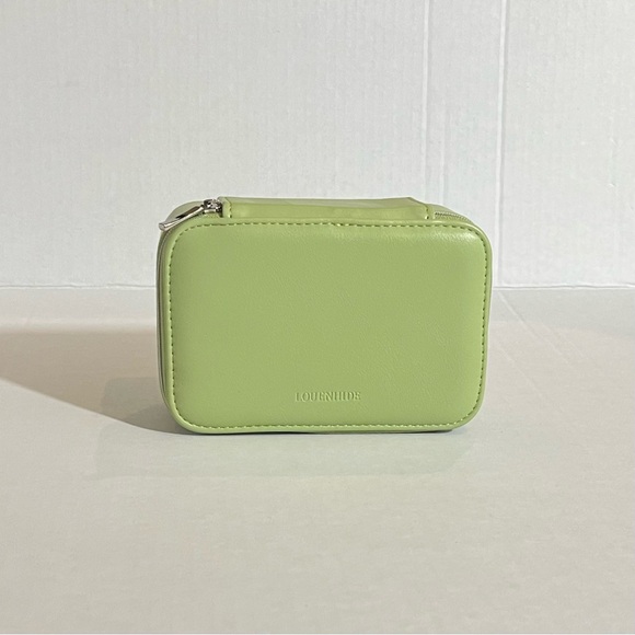 LOUENHIDE Mint Green Leather Jewelry Case - Picture 3 of 16